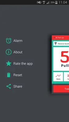 50 Pullups workout (free) android App screenshot 7